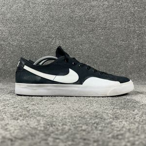 Nike Blazer Court SB CV1658-002 Men’s Size 12 Black White Skate Shoes Used
